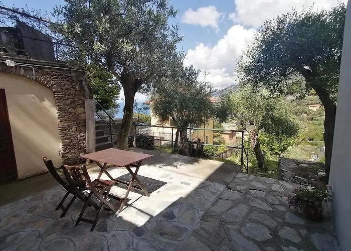 Con Parcheggio E Vista - A Due Passi Dal Paradiso Lägenhet Camogli